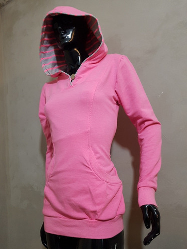 sudadera rosa neon