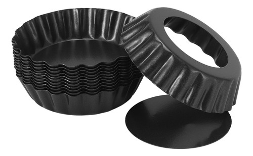 12 Moldes Para Tartas De Huevo, Moldes Para Tartas De 3 PuLG