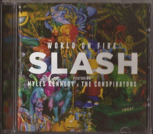 Slash Featuring Myles Kennedy World On Fire Cd Guns N Roses