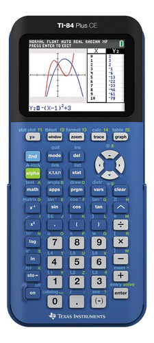 Calculadora Gráfica Ti84 Plus Ce Blueberry
