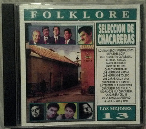 Cd Folklore (seleccion De Chacareras) Los Mejores 13 