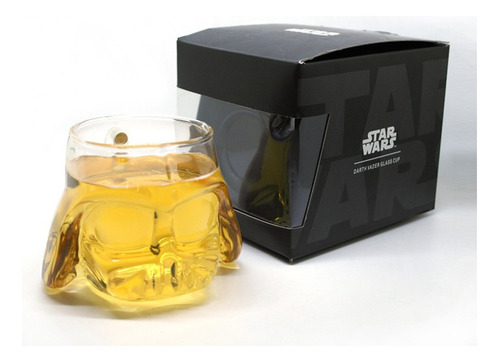 Vaso En Vidrio Star  Wars De Lujo Para  Whisky