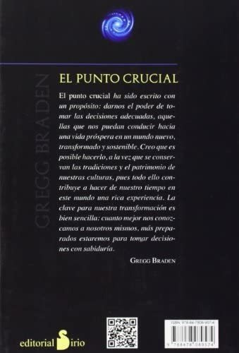 Punto Crucial, El, De Braden, Gregg. Editorial Sirio, Tapa Blanda En Español