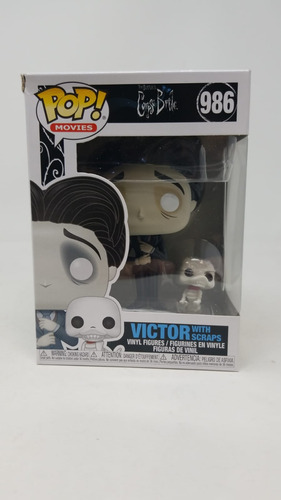 Funko Pop Corpse Bride  Victor With Scraps Caja Con Detalles