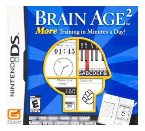 Brain Age 2 Nintendo Ds Completo 