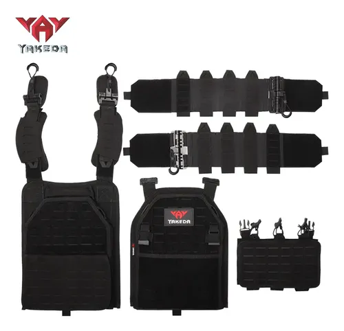 Yakeda 6094 Plate Carrier Tactical Vest Outdoor Cp Hunting P