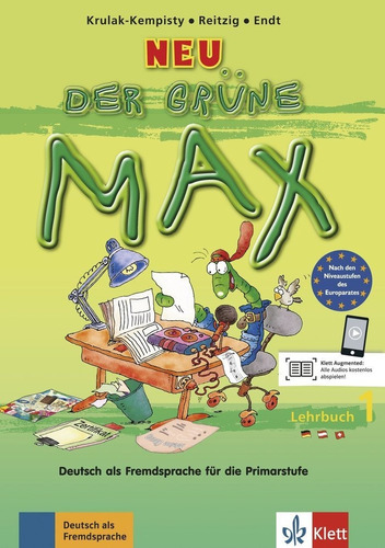 Neu Der Grune Max 1 Lehrbuch Sgevar0sd - Vv.aa