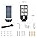 Luces Solares De Calle 300 W, 7000 K, 30000 Lm, Control Remo