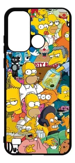 Funda Protector Case Para Zte A53 Plus Los Simpsons