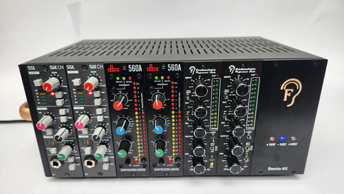 Ssl - Dbx - Fredenstein - Lunchbox 500 Series Com Módulos