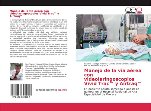 Libro: Manejo De La Vìa Aèrea Con Videolaringoscopios Vivid