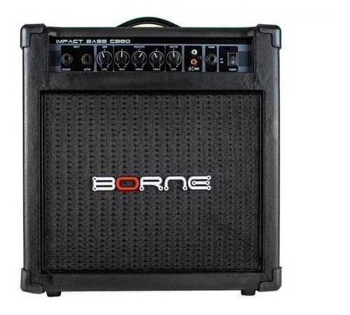 Amplificador Cubo Borne Impact Bass Contra Baixo  Cb80 30w