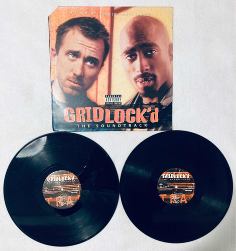 Gridlockd The Soundtrack Tupac Lp Vinyl Vinilo Usa 1997 2ble