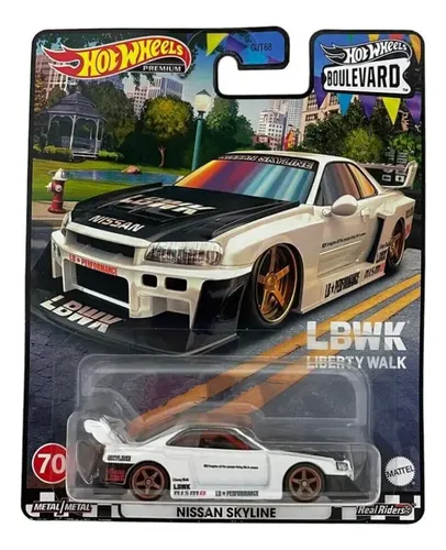 Hot Wheels Lb-er34 Super Silhouette Nissan Skyline Boulevard