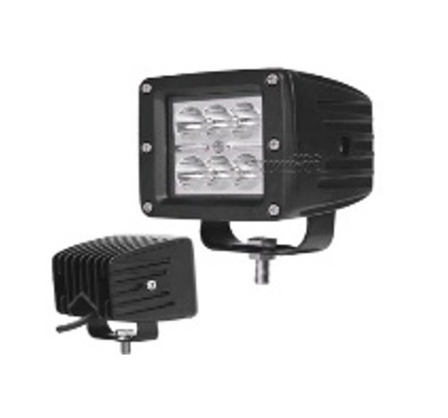 Faro Auxiliar 6 Leds 18w. Off Road Kushiro Antiniebla X 2 Un