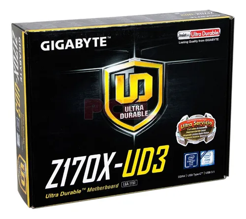 Mother Gigabyte Gaming Ga-z170x Ud3 1151 Ddr4 6ta-7ma Gen