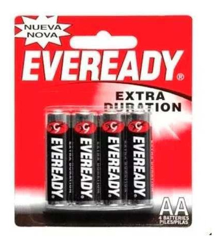 Pila AA Eveready Super Heavy Duty 1215 Cilíndrica - 1 unidad