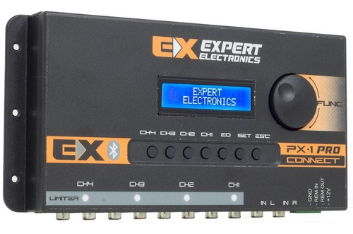 Processador De Audio Expert Electronics Px1 Connect 4 Vias