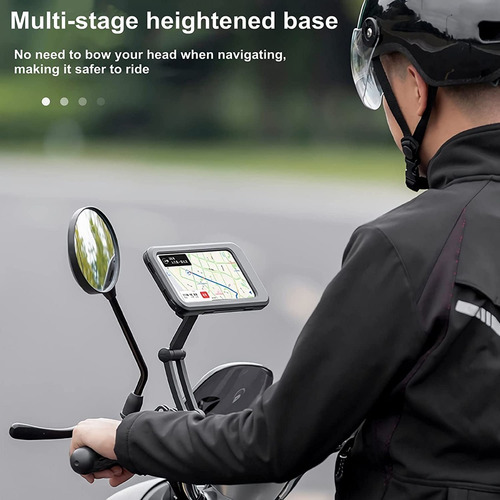 Imagen 9 de 10 de Soporte Para Celular Moto Y Bici 360 Impermeable Resistente
