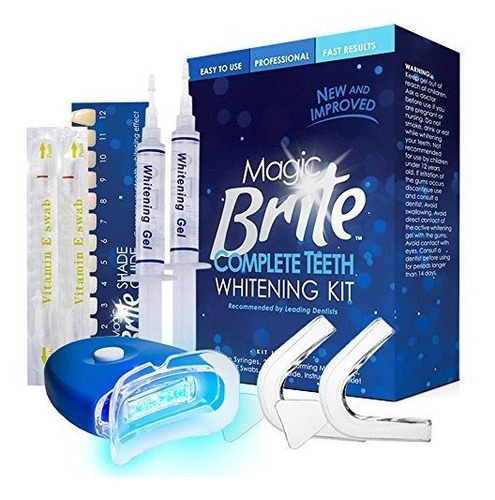 Magicbrite Completo Kit De Blanqueamiento Dientes En Casa Bl