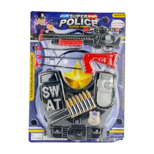 Super Set De Policía En Blíster 53436