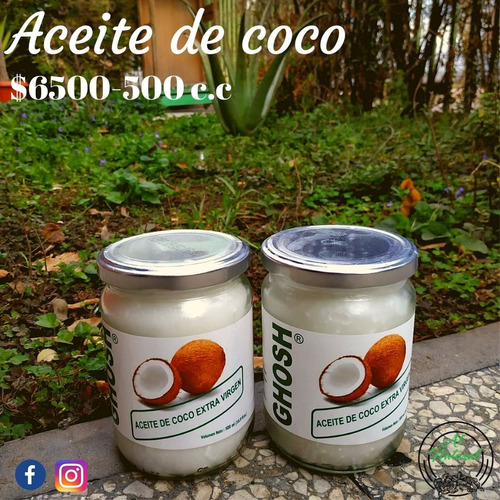 Aceite De Coco (nueces,almendras,quinoa,mani,miel,chia,maca)