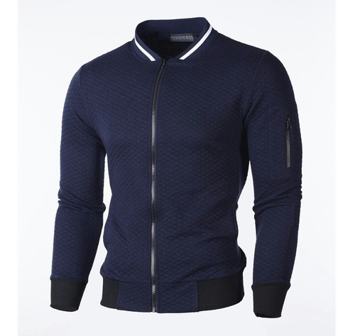 Nueva Chaqueta Casual De Corte Slim Para Hombre