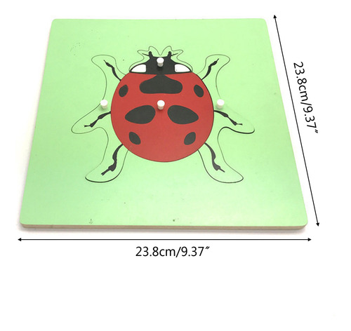 (b) Rompecabezas Montessori, Forma De Animal, Forma De Ceril