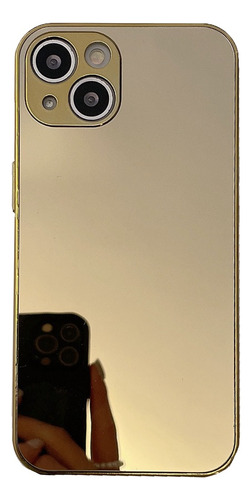 Funda Protectora Acrílica Efecto Espejo Para iPhone X Xs Max Xr 11 12 13 14 15 16 Pro Max 14plus 15plus 16plus
