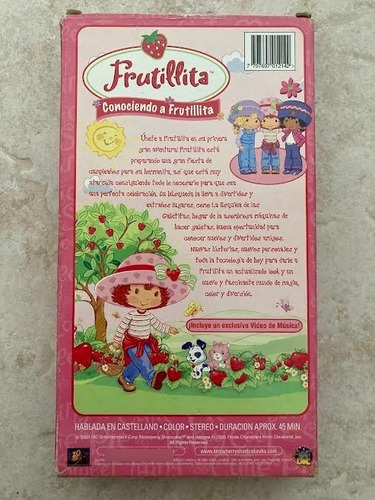 Vhs - Frutillita: Conociendo A Frutillita (Usado)