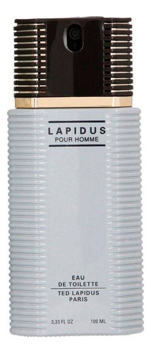 Ted Lapidus Lapidus Pour Homme Edt 100 ml Para  Hombre  