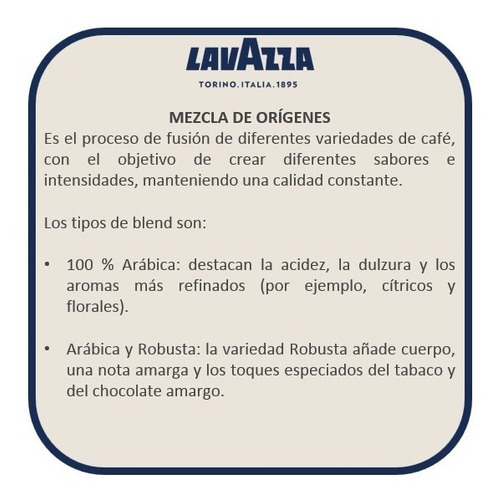 Imagen 8 de 8 de Cafe Italiano Lavazza Grand Hotel Molido 1 Kg + Cafe 226g