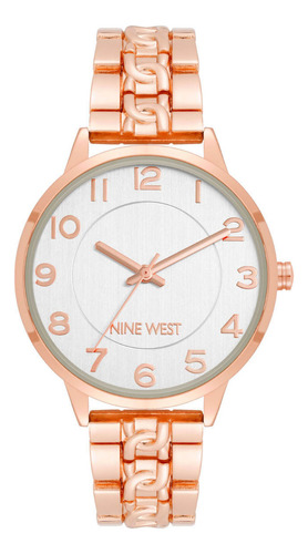 Reloj Nine West Rose Gold Collection Nw2928svrg Mujer