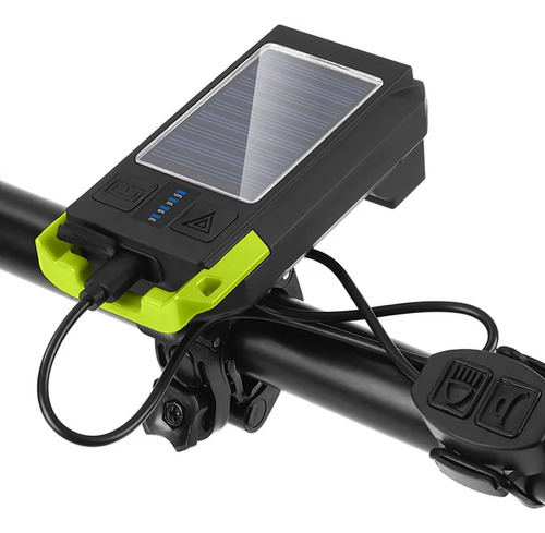 Linterna Frontal De Bicicleta, Luz Nocturna, Recargable, Par