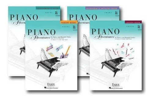 Faber Piano Aventuras Nivel 3a Aprendizaje Paquete De Biblio