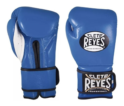 Guantes Box Cleto Reyes Cierre De Contacto Azul 12 Oz.