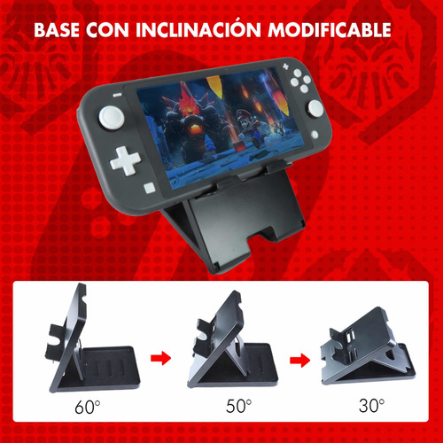 Nintendo Switch Lite Protector Estuche Kit Accesorio 16 N 1