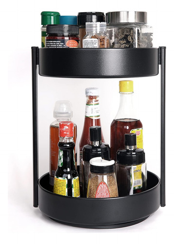 Organizador Giratorio De 2 Niveles 360° Lazy Susan, Soporte