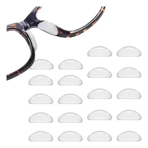 Almohadillas Silicona Para Lentes Soporte Nariz Gomas Gafas