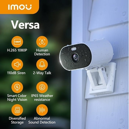 Camara Ip Imou Ipc-c22fp-c Versa 2mp Exterior Sirena