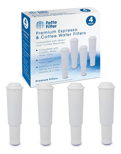 Filtro Fette - Filtros De Agua De Café Compatibles Con Jura 