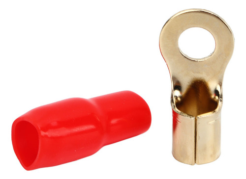 20 Conectores De Terminales De Cobre De Calibre 4 De 8 Mm, C