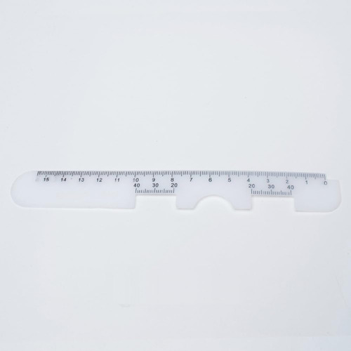 Regla De Distancia Pupilar Medidor Gafas De 15 Cm Blanco