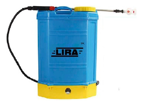 Pulverizador Lira Costal A Bateria 12v Automatico 20 Litros