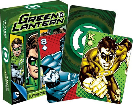 Juego De Cartas De Linterna Verde