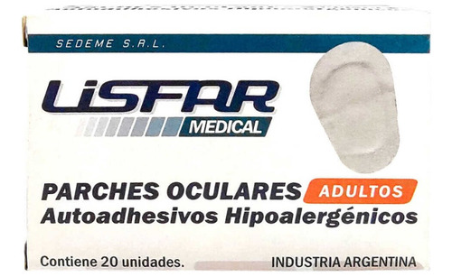 Lisfar Medical Parche Ocular Adulto 20u.