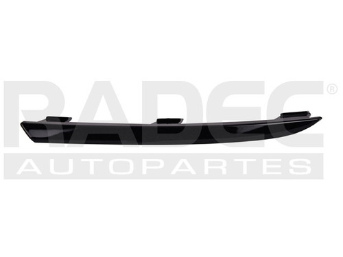 Moldura Fascia Tra Vw Vento 16-19 Negra Der