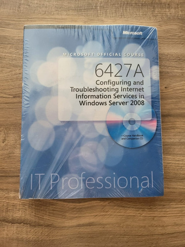 Curso Microsoft 6427a Windows Server 2008 Incluye Dvd ... (Usado)