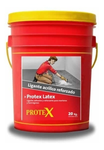 Latex Ligante Acrilico Protex Adhesivo X 20kg