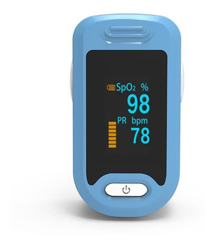 Imagen 5 de 6 de Oxímetro Pulso Dedo Yonker Azul Médico Profesional - S020